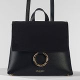 Luella Grey London Zara Multi Way Backpack/Crossbody Tas ZWART - Maat ONE