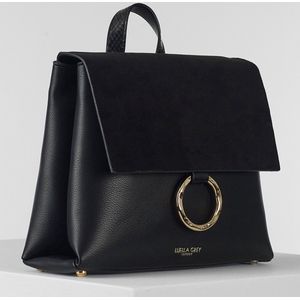 Luella Grey London Zara Multi Way Backpack/Crossbody Tas ZWART - Maat ONE