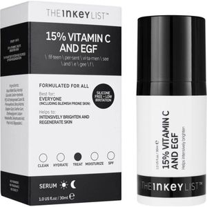 The INKEY List- 15% Vitamine C en EGF Serum 30 ml