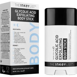 The Inkey List Glycolic Acid Exfoliating Body Stick 45g - Effectieve Peeling
