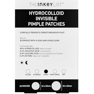 The INKEY List - Hydrocolloid Pimple Patches - Transparant - 10 Stuks