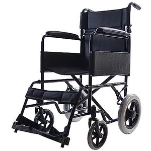 Muve Transit rolstoel 45,5 cm, opvouwbare rolstoel, rolstoelen voor volwassenen, ideaal om in de kofferbak te stoppen