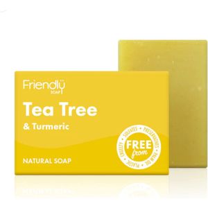 Friendly Soap - Natuurlijke Zeep - Tea Tree & Turmeric - 95 g