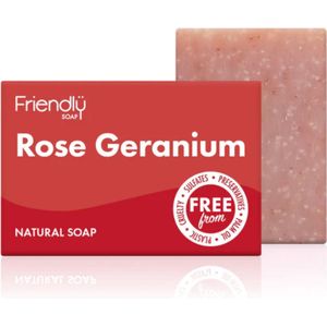 Friendly Soap - Natuurlijke Zeep - Rozen Geranium - 95 g