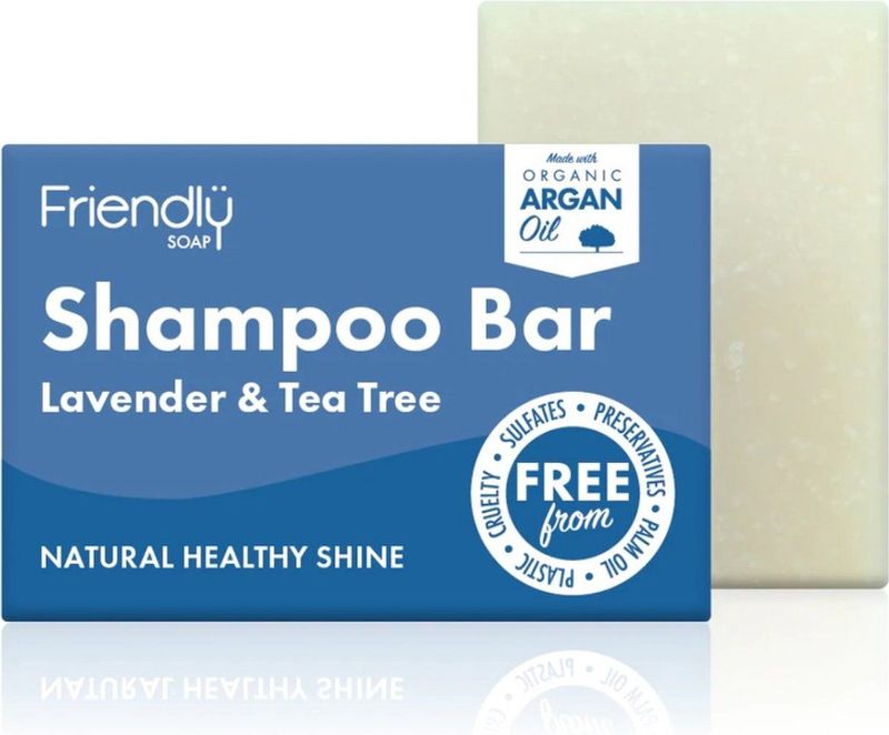 Friendly Soap - Natuurlijke Zeep voor het Haar - Lavendel - 95 g