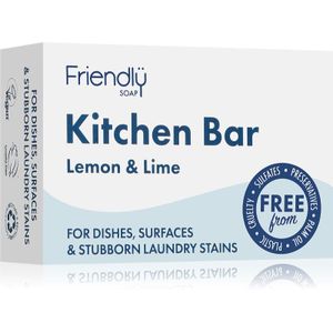 Friendly Soap Kitchen Bar Lemon & Lime Natuurlijke Zeep 95 g
