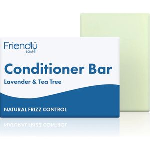 Friendly Soap | 2 x Lavender & Tea Tree Conditioner Bar | 2 stuks á 90 gram | natuurlijke zeep | vegan | milieubewust | plasticvrij |Lavendel | Tea Tree | Crèmespoeling | haar conditioner