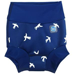 Splash About Happy Nappy Duo Herbruikbare Zwemluier, White Birds, 12-24 Maanden