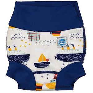 Splash About Happy Nappy Duo Herbruikbare Zwemluier, Tug Boats, 2-3 Jaren