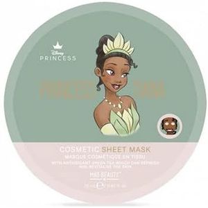 Mad Beauty - Disney Princess Tiana - Sheetmasker - 25 ml - Antioxiderend