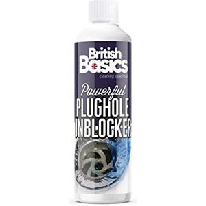 British Basics Afvoerontstopper, 500 ml, transparant