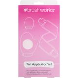brushworks - Tan Applicator Set - 3 Stuks