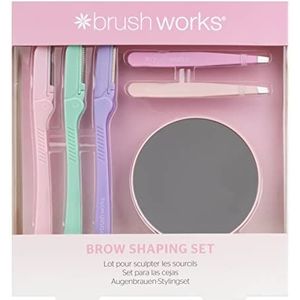 Brushworks Brow Shaping Set
