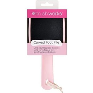 Brushworks - Curved Foot File - Voetvijl - 1 Stuk - Duurzaam Materiaal