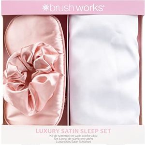Brushworks Luxury Satin Sleep Set satijnen slaapset