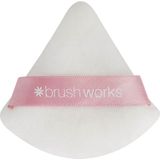 brushworks - Triangle Powder Puff Duo - Poederdons - 2 Stuks - Zacht Materiaal