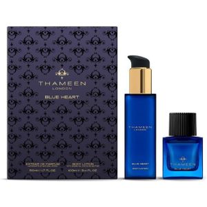 Thameen Body Lotion Collection Pakket Blue Heart Body Lotion Gift Set