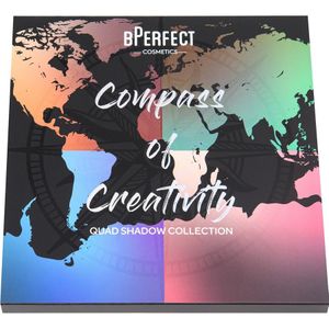 BPerfect Compass of Creativity Quad Shadow Collection oogschaduw paletteset