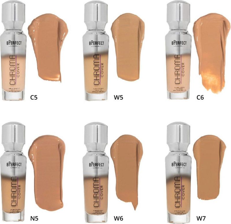BPERFECT - Chroma Cover Foundation - Luminous - Hoog Gepigmenteerd - 30ml