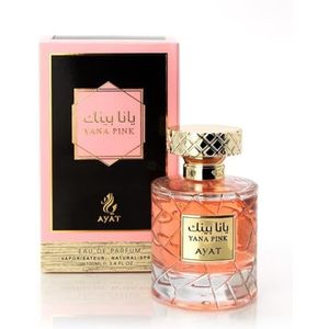 YARA Eau de parfum, 100 ml, Ayat Perfumes, made in Dubai. Opmerkingen: Mandarijn vanille, sandelhout en houtachtig, musk, oriëntaal EDP, perfect voor dames en heren (Yana Pink).