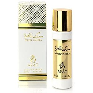 Ayat Perfumes MUSK EMIRATES Eau de Parfum 30 ml EDP Orientale Arabisch – Origineel cadeau-idee voor dames en heren – Miniatuurgeuren, gemaakt en ontworpen in Dubai (Musk Tahira)
