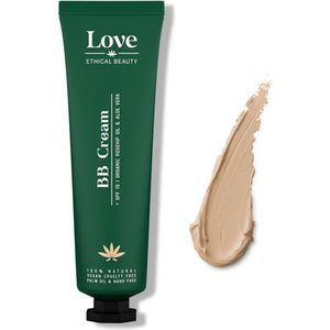 Love Ethical Beauty - Make-Up Dagcrème BB Cream - Light - 30gr