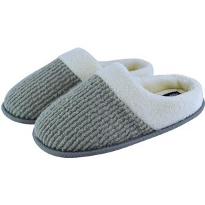 Slipper Snob - Dames muiltjespantoffels met open rug - Grijs