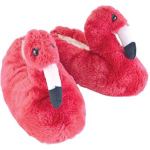 Dames Nieuwigheid Zachte Zolen Flamingo Pantoffels - Roze - Maat M