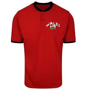 Supportershop Wales T-shirt voor heren, Rood