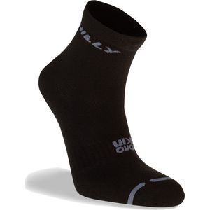 Hilly Active Anklet Zero Cushioning - Zwart/Grijs - 39-42