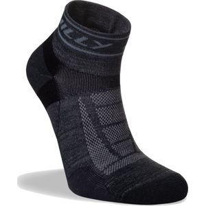 HILLY - Off-Road Hardloopsokken - Merinowol - Antraciet - Antimicrobieel