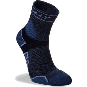 HILLY - Merino Wol - Sportsokken - Zwart - Synthetisch Garen