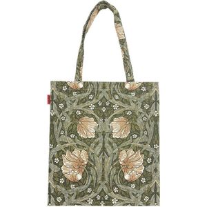 Boodschappentas - Flat bag - Pimpernel groen - William Morris