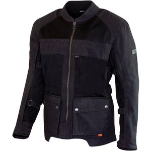 Merlin - Mahala D3O Raid Explorer - Textiele Motorjas - Zwart