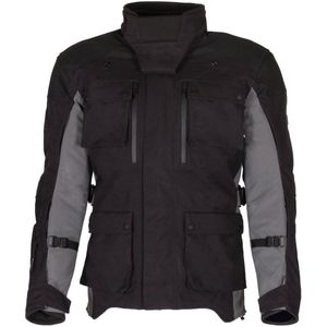 Merlin - Solitude D3O - Motorjas - Zwart Grijs - Textiel