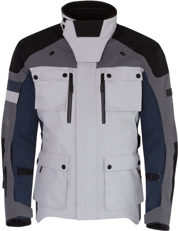 Merlin - Solitude D3O - Motorjas - Blauw Grijs - Textiel