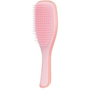 Tangle Teezer Natuurlijk krullende ultieme ontklitter haarborstel voor 3C-4C krullend coily haar - tweelaagse tanden definiëren krullen en verminderen kroezen - mango en roze
