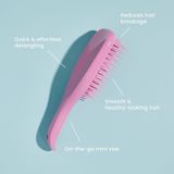Tangle Teezer - Ultimate Detangler Mini - Haarborstel - Roze - Ergonomisch Ontwerp
