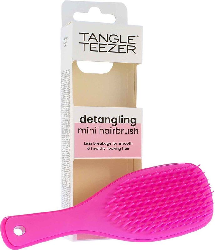 Tangle Teezer - Ultimate Detangler Mini - Haarborstel - Roze - Plastic