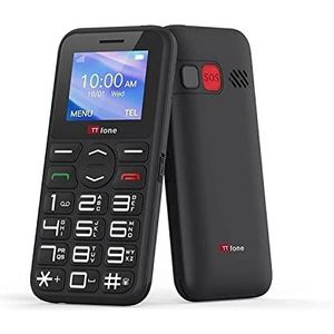 TTfone TT190 Onvergrendelde mobiele telefoon voor Senior Grote Knopen - Goedkoopste Eenvoudige Telefoon