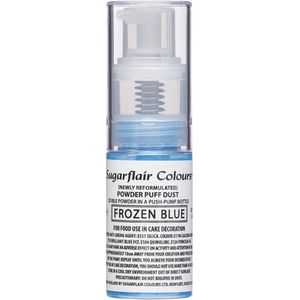 Sugarflair Pump Spray Voedingskleurstof - Glitter Nevel - Ijsblauw - 10g