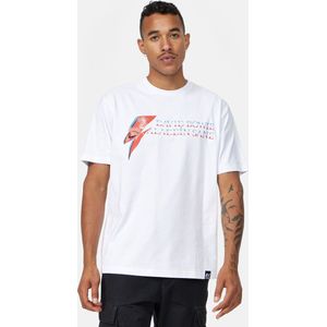 Recovered - David Bowie Aladdin Sane - T-Shirt - Wit - Katoen