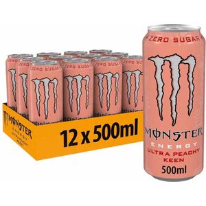 Monster Energy Ultra 12x 500ml Peachy Keen