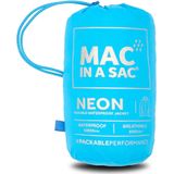 Mac in a Sac - Origin 2 - Regenjas - Neon Blauw - Unisex