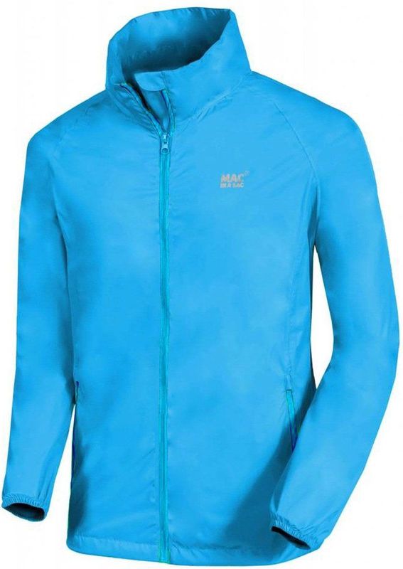 Mac in a Sac - Origin 2 - Regenjas - Neon Blauw - Unisex