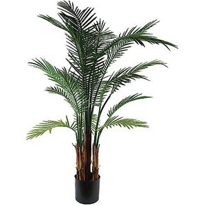Leaf Design UK Kunstmatige Yukka Tropische Kamerplant, 125cm UV Raphis Palm