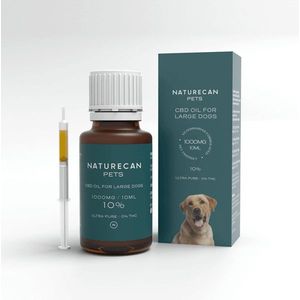 CBD Olie voor Honden-10ml / 10% (grote hond)