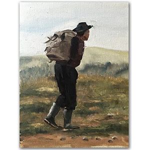 James Coates - Rambler Hiker Art Wandposter 40,6 x 30,5 cm (A3)