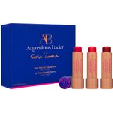 Augustinus Bader - Tinted Lippenbalsem Set - Roze - Koraalrood - Pruimtint