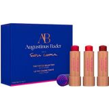 Augustinus Bader - Tinted Lippenbalsem Set - Roze - Koraalrood - Pruimtint